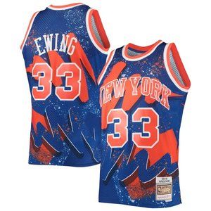 NEW Mitchell & Ness KNICKS EWING 33 1991 NBA HYPER HOOPS Swingman Jersey Size XL